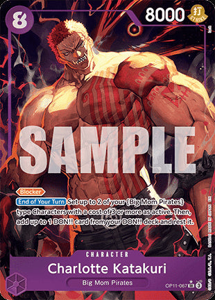 Charlotte Katakuri (OP11-067) (V.2) - A Fist of Divine Speed (Alternate Art) [OP11-067]