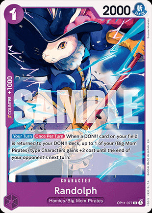 Randolph (OP11-077) - A Fist of Divine Speed (Common) [OP11-077]