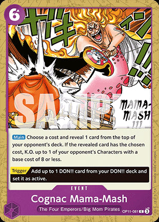 Cognac Mama-Mash (OP11-081) - A Fist of Divine Speed (Common) [OP11-081]