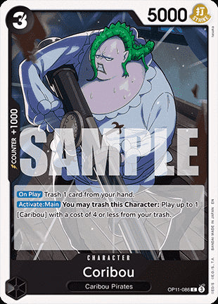 Coribou (OP11-086) - A Fist of Divine Speed (Common) [OP11-086]