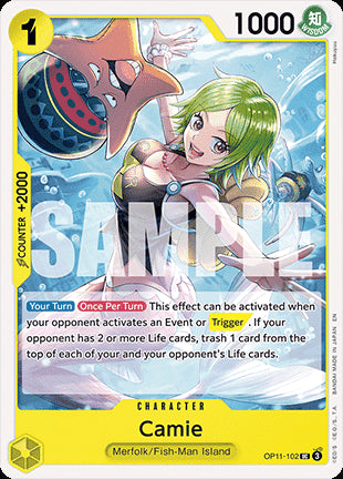 Camie (OP11-102) - A Fist of Divine Speed (Uncommon) [OP11-102]