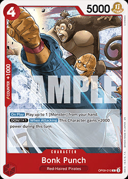 Bonk Punch (OP09-010) - Starter Deck: Red Shanks (Common) [ST-23-OP09-010]