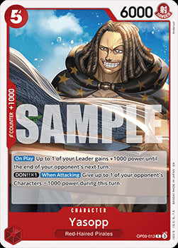 Yasopp (OP09-013) - Starter Deck: Red Shanks (Rare) [ST-23-OP09-013]