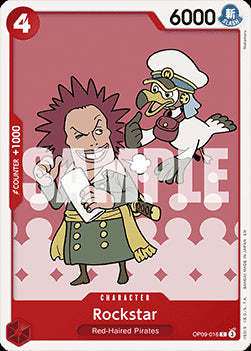 Rockstar (OP09-016) - Starter Deck: Red Shanks (Common) [ST-23-OP09-016]