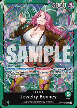 Jewelry Bonney (OP07-019) - Starter Deck: Green Jewelry Bonney (Leader) [ST-24-OP07-019]