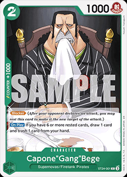 Capone"Gang"Bege (ST24-001) - Starter Deck: Green Jewelry Bonney (Common) [ST-24-001]