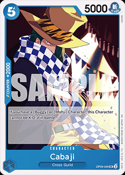 Cabaji (OP09-045) - Starter Deck: Blue Buggy (Uncommon) [ST-25-OP09-045]