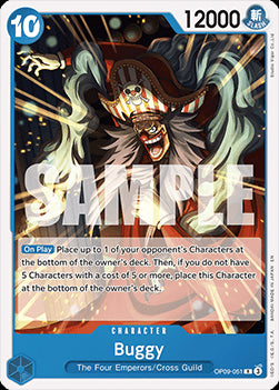 Buggy (OP09-051) - Starter Deck: Blue Buggy (Rare) [ST-25-OP09-051]