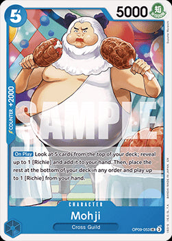 Mohji (OP09-053) - Starter Deck: Blue Buggy (Uncommon) [ST-25-OP09-053]