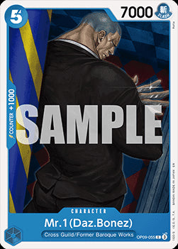 Mr.1(Daz.Bonez) (OP09-055) - Starter Deck: Blue Buggy (Common) [ST-25-OP09-055]