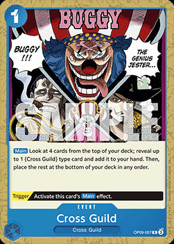 Cross Guild (OP09-057) - Starter Deck: Blue Buggy (Rare) [ST-25-OP09-057]