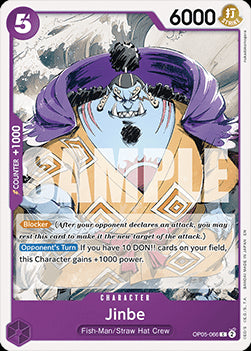 Jinbe (OP05-066) - Starter Deck: Purple Black Monkey.D.Luffy (Common) [ST-26-OP05-066]