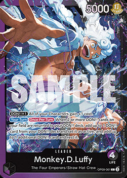Monkey.D.Luffy (OP09-061) - Starter Deck: Purple Black Monkey.D.Luffy (Leader) [ST-26-OP09-061]