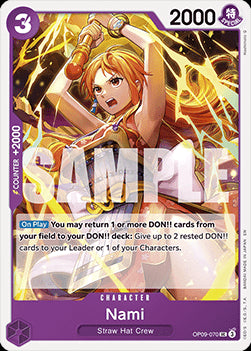 Nami (OP09-070) - Starter Deck: Purple Black Monkey.D.Luffy (Uncommon) [ST-26-OP09-070]