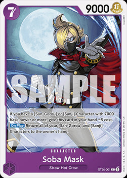 Soba Mask (ST26-001) - Starter Deck: Purple Black Monkey.D.Luffy (Common) [ST-26-001]