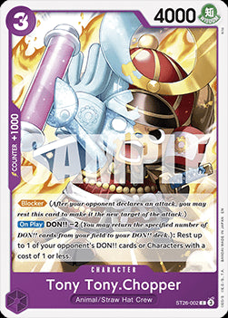 Tony Tony.Chopper (ST26-002) - Starter Deck: Purple Black Monkey.D.Luffy (Common) [ST-26-002]