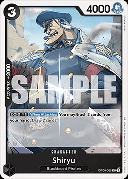 Shiryu (OP09-088) - Starter Deck: Black Marshall.D.Teach (Uncommon) [ST-27-OP09-088]