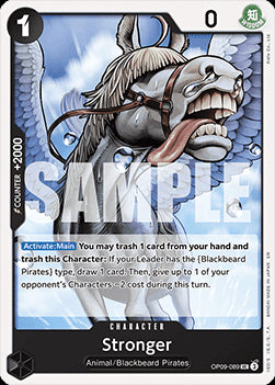 Stronger (OP09-089) - Starter Deck: Black Marshall.D.Teach (Uncommon) [ST-27-OP09-089]
