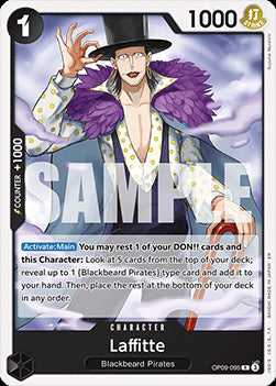 Laffitte (OP09-095) - Starter Deck: Black Marshall.D.Teach (Rare) [ST-27-OP09-095]