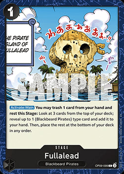 Fullalead (OP09-099) - Starter Deck: Black Marshall.D.Teach (Common) [ST-27-OP09-099]