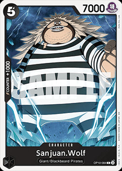 Sanjuan.Wolf (OP10-084) - Starter Deck: Black Marshall.D.Teach (Common) [ST-27-OP10-084]