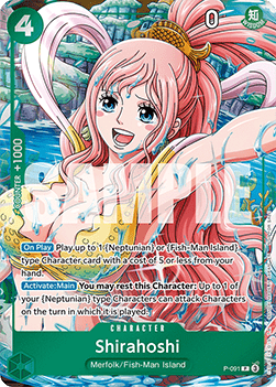 Shirahoshi (P-091) (V.1) - Promos (Promo) [P-091]