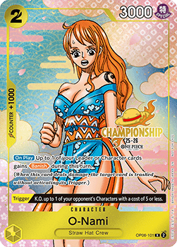 Nami (OP06-101) (V.1) - Unnumbered Promos (Rare) [UP-OP06-101]