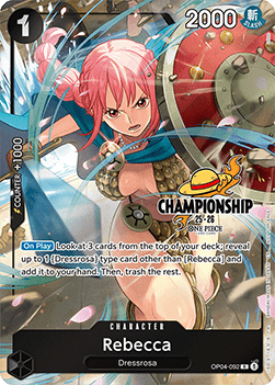 Rebecca (OP04-092) (V.3) - Unnumbered Promos (Rare) [UP-OP04-092]
