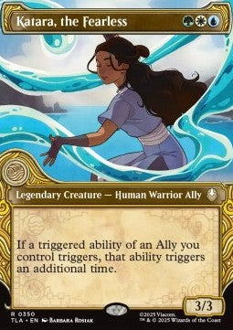 Katara, the Fearless (V.2) - Magic: The Gathering | Avatar: The Last Airbender: Extras (Rare) [XTLA-350]