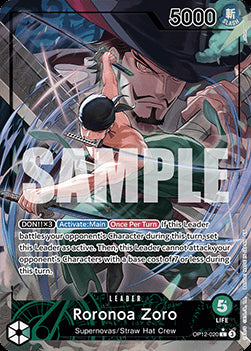 Roronoa Zoro (OP12-020) (V.2) - Legacy of the Master (Alternate Art) [OP12-020]