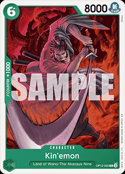 Kin'emon (OP12-025) - Legacy of the Master (Common) [OP12-025]