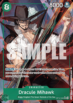 Dracule Mihawk (OP12-030) (V.2) - Legacy of the Master (Alternate Art) [OP12-030]
