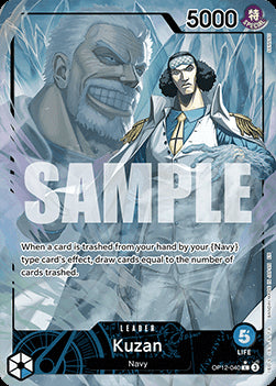 Kuzan (OP12-040) (V.2) - Legacy of the Master (Alternate Art) [OP12-040]