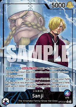Sanji (OP12-041) (V.2) - Legacy of the Master (Alternate Art) [OP12-041]