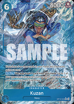 Kuzan (OP12-043) (V.2) - Legacy of the Master (Alternate Art) [OP12-043]