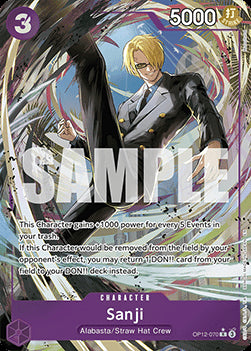 Sanji (OP12-070) (V.2) - Legacy of the Master (Alternate Art) [OP12-070]