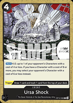 Ursa Shock (OP12-096) - Legacy of the Master (Common) [OP12-096]
