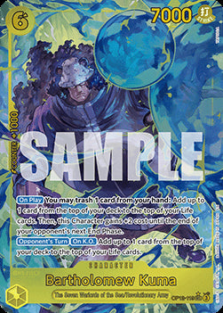 Bartholomew Kuma (OP12-119) (V.2) - Legacy of the Master (Alternate Art) [OP12-119]