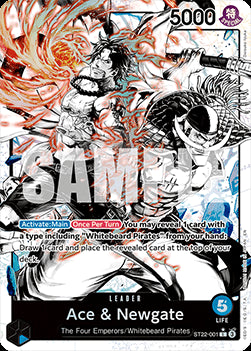 Ace & Newgate (ST22-001) (V.2) - Starter Deck: EX Ace & Newgate (Alternate Art) [ST-22-001]