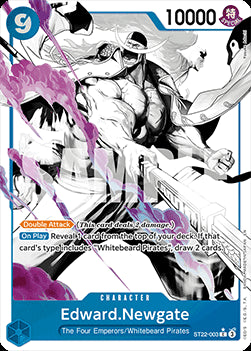 Edward.Newgate (ST22-003) (V.2) - Starter Deck: EX Ace & Newgate (Alternate Art) [ST-22-003]