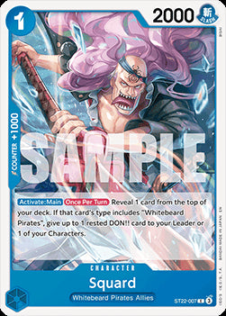 Squard (ST22-007) (V.1) - Starter Deck: EX Ace & Newgate (Common) [ST-22-007]