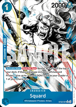 Squard (ST22-007) (V.2) - Starter Deck: EX Ace & Newgate (Alternate Art) [ST-22-007]