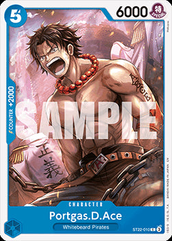 Portgas.D.Ace (ST22-010) (V.1) - Starter Deck: EX Ace & Newgate (Common) [ST-22-010]