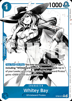 Whitey Bay (ST22-011) (V.2) - Starter Deck: EX Ace & Newgate (Alternate Art) [ST-22-011]