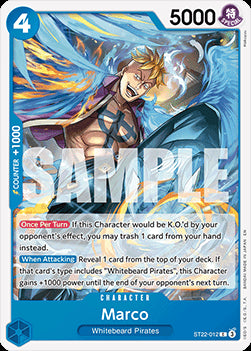 Marco (ST22-012) (V.1) - Starter Deck: EX Ace & Newgate (Common) [ST-22-012]