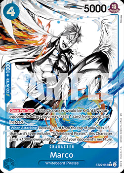 Marco (ST22-012) (V.2) - Starter Deck: EX Ace & Newgate (Alternate Art) [ST-22-012]