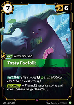Tasty Faefolk - Origins (Rare) [OGN-075]