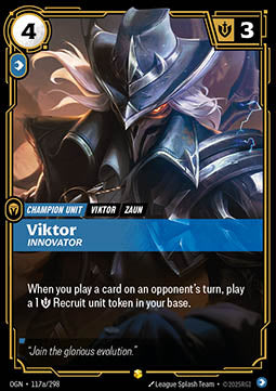 Viktor, Innovator (V.2 - Showcase) - Origins (Showcase) [OGN-117a]