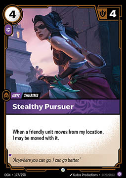 Stealthy Pursuer - Origins (Common) [OGN-177]