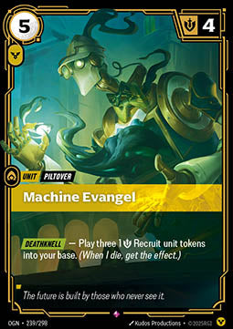 Machine Evangel - Origins (Rare) [OGN-239]